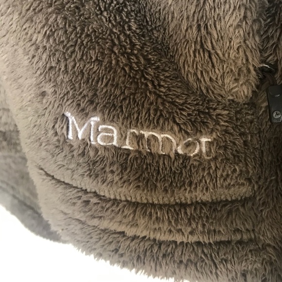 Marmot Polartec Fuzzy Fleece Coat L - Picture 3 of 4